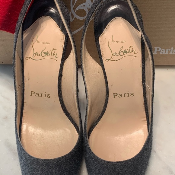 CHRISTIAN LOUBOUTIN Very Privè slingbacks heels - Picture 5 of 10